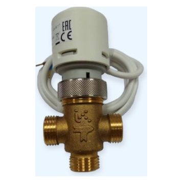 SME-04N24Pi-3W-DN20-KVS 1.6 клапан 3-х ходовой с приводом SME-04N24Pi-3W-DN20-KVS 1.6 клапан 3-х ходовой с приводом