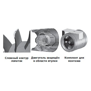 NZL-355 D2 01 вентилятор канальный