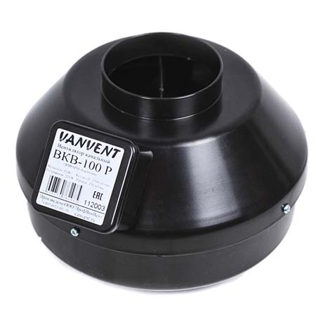 Вентилятор Ванвент ВКВ-125 PК канальный пластиковый для круглых воздуховодов (350 м³/ч)