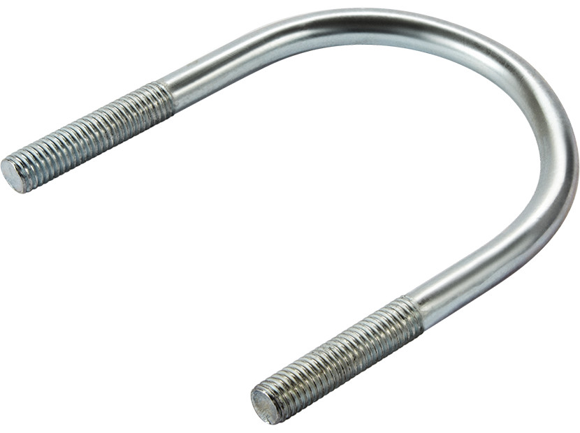Болт-скоба U-образный SHUFT оцинкованный 2 1/2" М10 (упак.100шт)