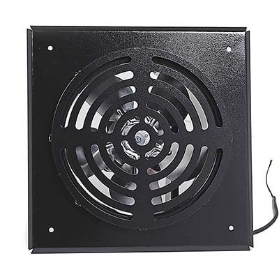 Вентилятор Ванвент ВН 160 настенный чёрный/белый (400 м³/ч)