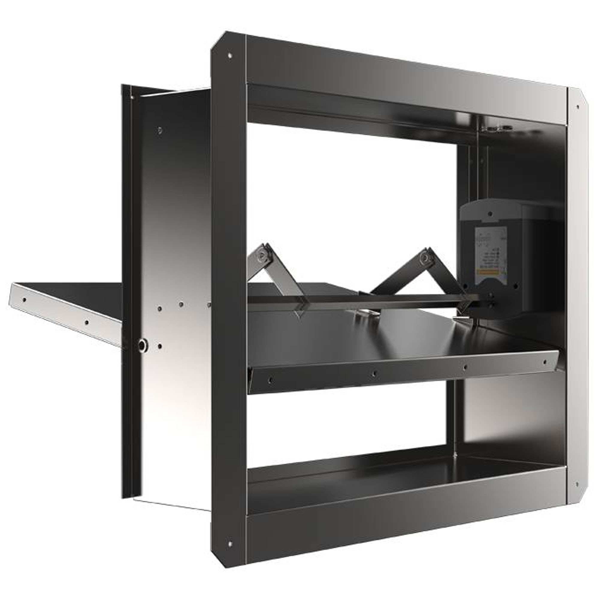 Клапан противопожарный SHUFT SHFDO-60-O-650_150-EM24-0-0-0-0, 650×150 мм, EI 60