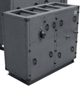 Приточно-вытяжная установка с пластинчатым рекуператором RWN-RP-7000(50c)-ЕС(B500)-НЕ45-Vertical(N)