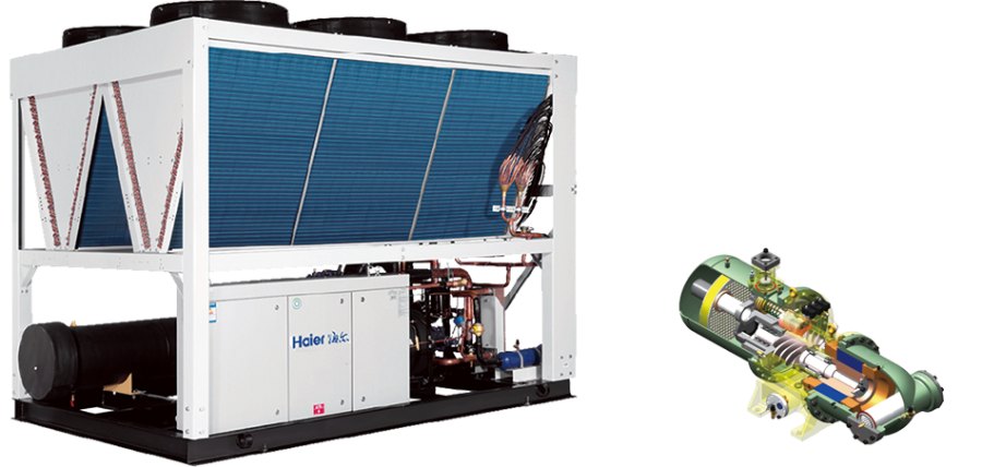 Винтовой чиллер Haier CI0500PANF с воздушным охлаждением