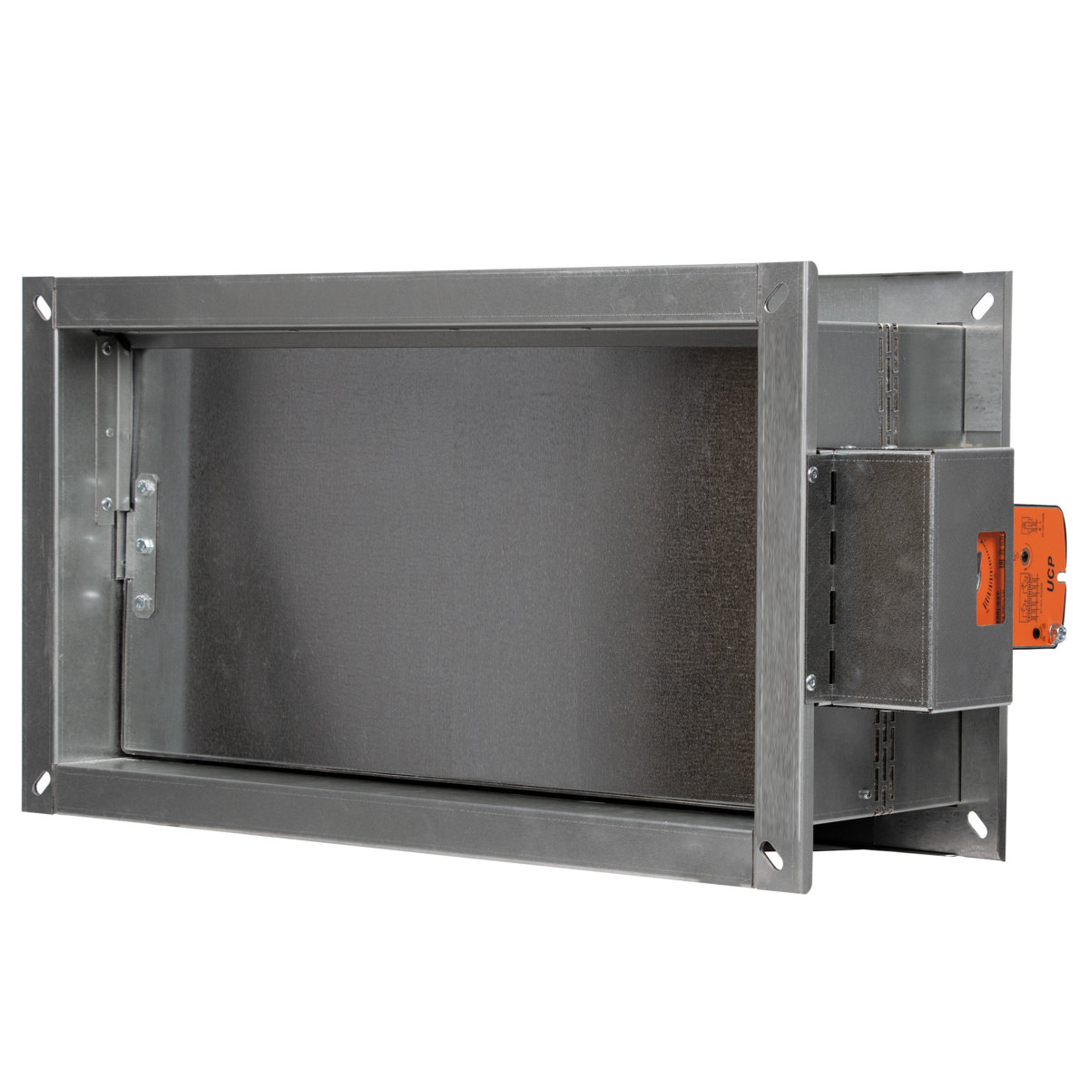 Клапан противопожарный SHUFT SHFDO-90-O-400_400-MB230-0-0-Kk-0, 400×400 мм, EI 90