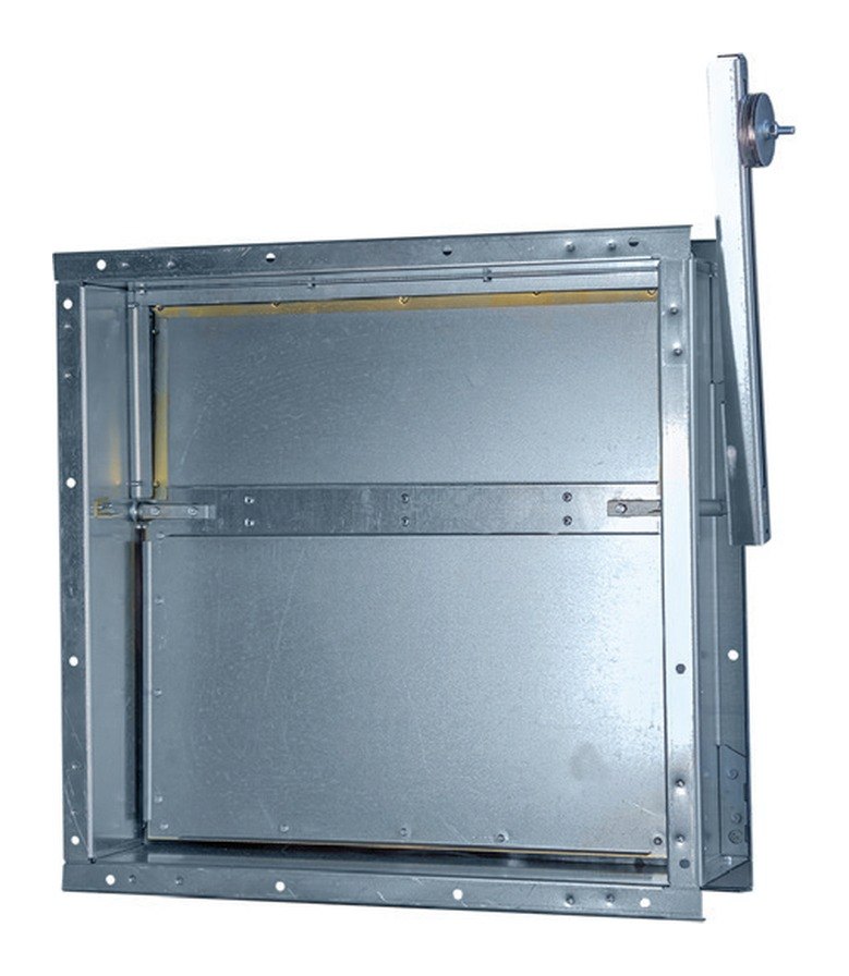 Клапан обратный взрывозащищённый АЗЕ 450×450 мм Клапан обратный взрывозащищённый АЗЕ 450×450 мм